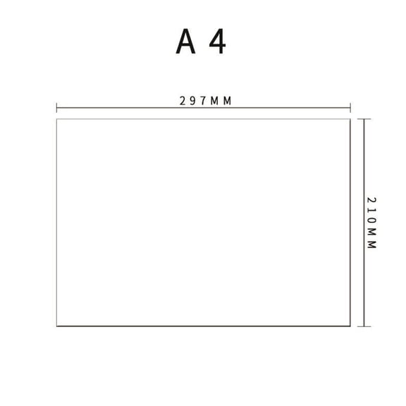 Luolandi A4 Magnetic Whiteboard Fridge Dry Wipe Markers Writing Record Message Board New RIGHT ANGLE