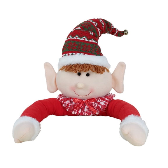 Luolandi Christmas for Elf Tree Large Plush Elves Treetop Hugger Xmas Tree Ornament
