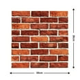 thumbnail image 1 of Luolandi Furniture Decor Peel and 12" x 12" PVC Waterproof Easy to Clean Walltiles 510, 1 of 5