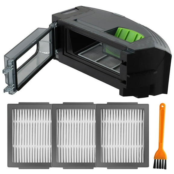 Luolandi High-Capacity Replacement Dust Bin for Roomba with Easy Installation for i1+ i3+