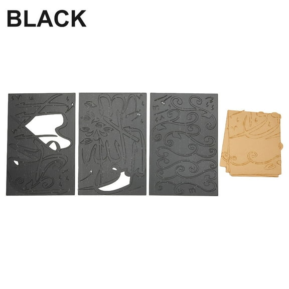 Luolandi Islamics Wall Stickers Decoration 3D Acrylic Stickers Muslim Arabic Islamics Vinyl Decal God Allah Quran Mural Art Wallpapers Black