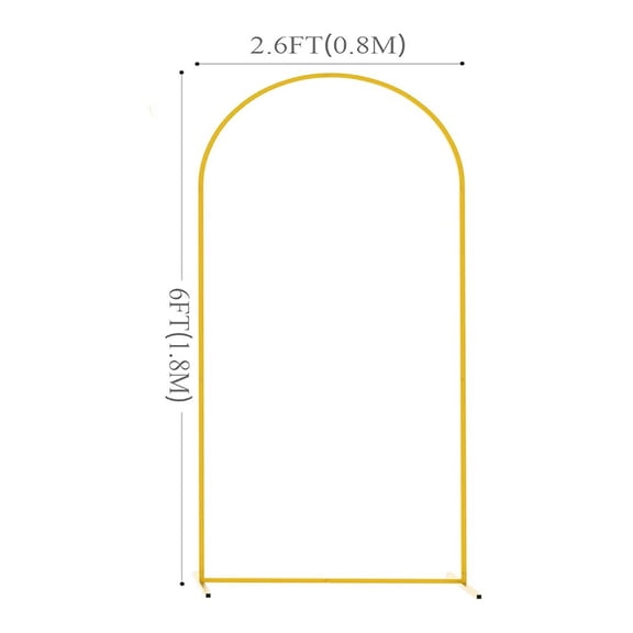 Luolandi Metal wedding arch-the backdrop for any celebration(available in multiple sizes) 6ft