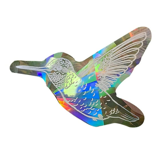 Luolandi Sun Catcher PVC Glass Stickers Sun catcher for Rainbow Prisms Sticker Sunlight Decal M