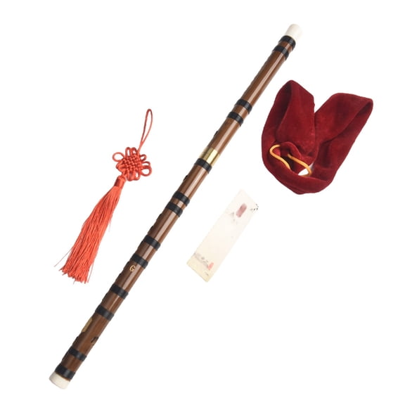 Luolandi Traditional Woodwind Instrument Professional Chinese Dizi Bamboo Flute in G Key