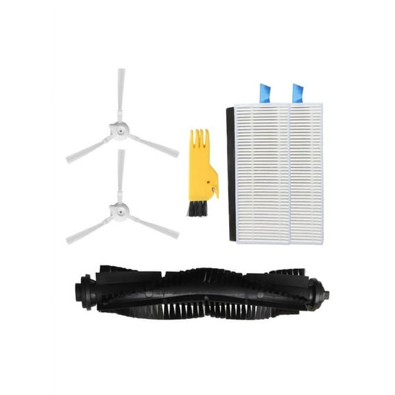 Luolandi White 360 S6 Robot Vacuum Prolong Lifespan Hassle-free Maintenance Pet Hair Removal Allergen Filtration Living Room