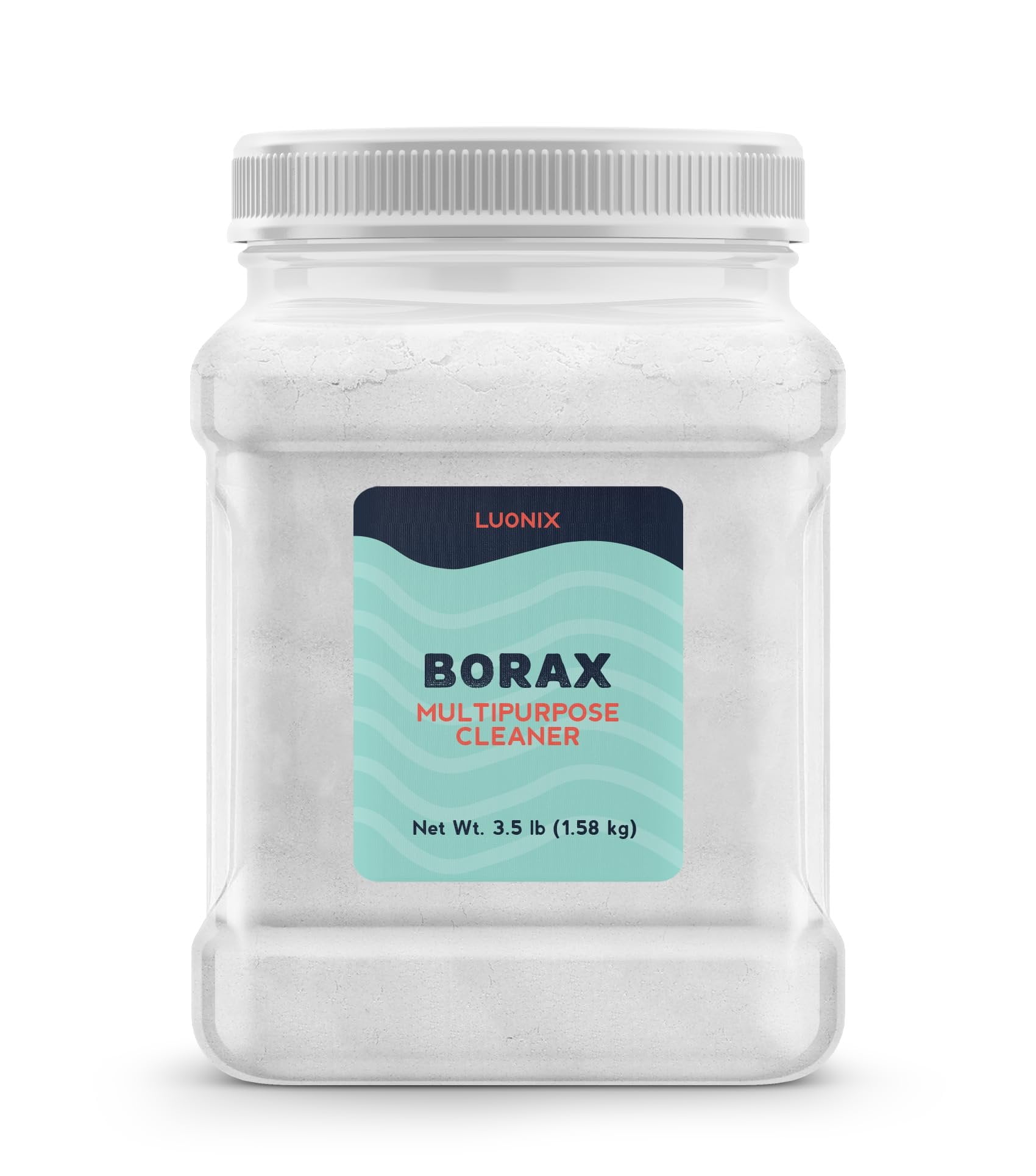 Luonix Borax, 3.5 lb, Multipurpose Cleaner, Laundry Additive