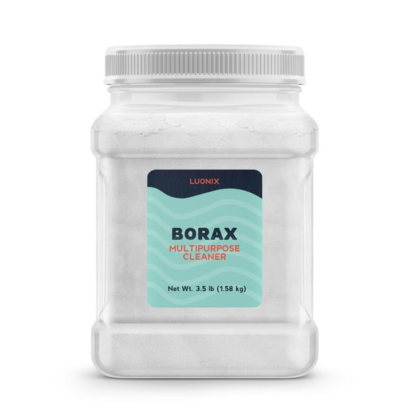 Luonix Borax, 3.5 lb, Multipurpose Cleaner, Laundry Additive