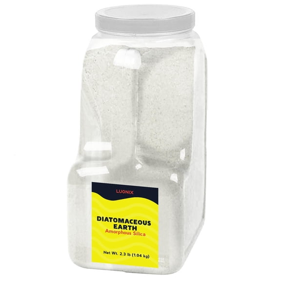 Luonix Diatomaceous Earth, Freshwater Amorphous Silica 36.8 Ounce