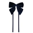 thumbnail image 1 of Luoshdecor 12 Pcs Velvet Ribbon Bows,Christmas Twist Tie Bows with Long Tie for Home Christmas Tree Party Supplies 3.9in, 1 of 5