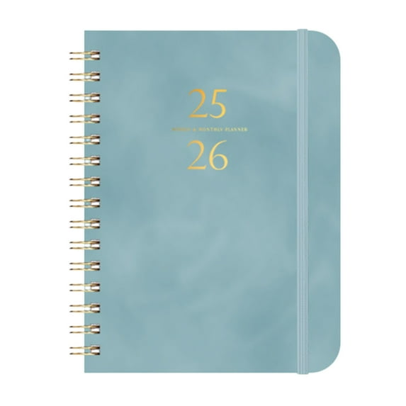 Luoshdecor 2026 Planner Weekly Monthly Planner,6"x8.4",18 Months,July 2025 - DEC 2026,Flexible Cover,for Home Office Classroom