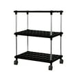 thumbnail image 1 of Luoshdecor 3 Tier Storage Rack with Wheels,Sturdy Plastic Shelving Unit with Hook for Kitchen, Pantry, Bathroom, Laundry, 1 of 6