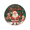 thumbnail image 1 of Luoshdecor 30Pcs Christmas Paper Plates,7 in Winter Santa Claus Disposable Plates Decorative Dinner Tableware for Christmas Party Supplies Home Decor, 1 of 6