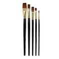 thumbnail image 1 of Luoshdecor 5Pcs Paint Brushes Set for Acrylic,Nylon Hair Brushes for Watercolor and Oil Painting, 1 of 6