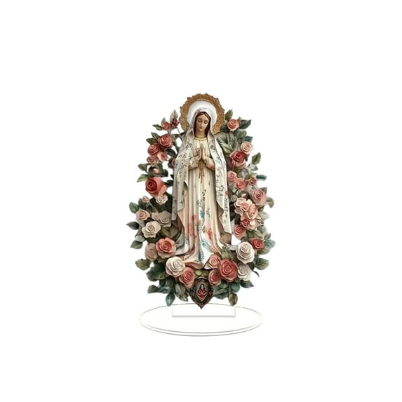 Luoshdecor Acrylic Display Stand Tabletop Decoration for Holiday Easter Home Decoration