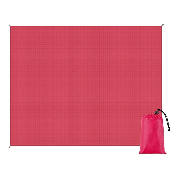 Luoshdecor Beach Blanket Waterproof Sandproof Beach Mat,Compact Sand Free Mat Quick Drying Lightweight with Pouch for Travel Campin Hiking Beach