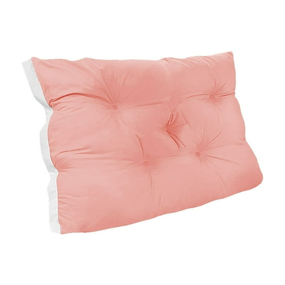 Luoshdecor Bedside Cushion Bedroom Cushion Bed Back,Super Soft Tatami Bedside Cushions Fluffy Lightweight Cushion for Sofa, Hotel ,and Home Decor