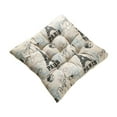 thumbnail image 1 of Luoshdecor Bohemian Chair Pad,Square Plaid Seat Cushion for Dining Chairs, Office Chair, Car,Patio,15.7 in, 1 of 6