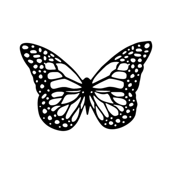 Luoshdecor Butterflys-shaped Rug,Black White Butterfly Carpet, Non-Slip Soft Rug for Bedroom,Livingroom,Home Decor