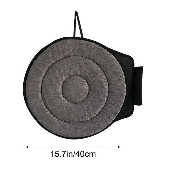 Luoshdecor Car Booster Seat Cushion Swivel Cushion Seat,Adults 360 Degree Swiveling Car-Seat Spinner with Non-Slip Base ,for Car Home,Stool Chair,Office