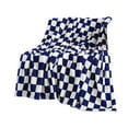 thumbnail image 1 of Luoshdecor Checkered Throw Blanket,Soft Cozy Fluffy Fleece Blanket for Couch, Sofa, Bed and Car 39x27 in, 1 of 6