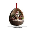 thumbnail image 1 of Luoshdecor Christmas Animal Ornament,Cute Sloths Sleeping Forest Holiday Decoration for Tree Pet Lover Friends Gift 4 in, 1 of 6
