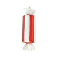 thumbnail image 1 of Luoshdecor Christmas Candy Ornament, Large Red White Stripe Candy Cake Festive Holiday Hanging Decoration for Tree Party Decor 12.2 in, 1 of 6