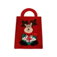 thumbnail image 1 of Luoshdecor Christmas Gift Felt Bags ,11.8 in Reusable Xmas Snowman Santa Elk Apple Bag with Handle for Xmas Holiday Party, 1 of 6