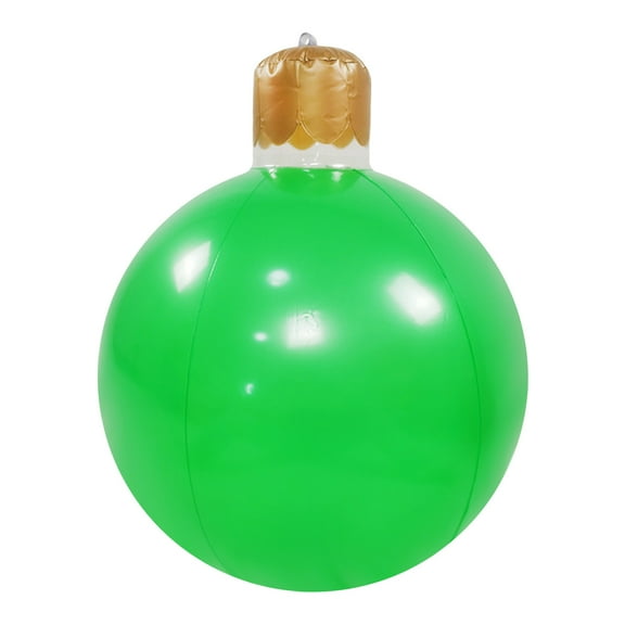 Luoshdecor Christmas Inflatable Ball Decorations, Modern Blow Up Christmas Balls Large Holiday Outdoor Garden Yard Decor 19.7 in