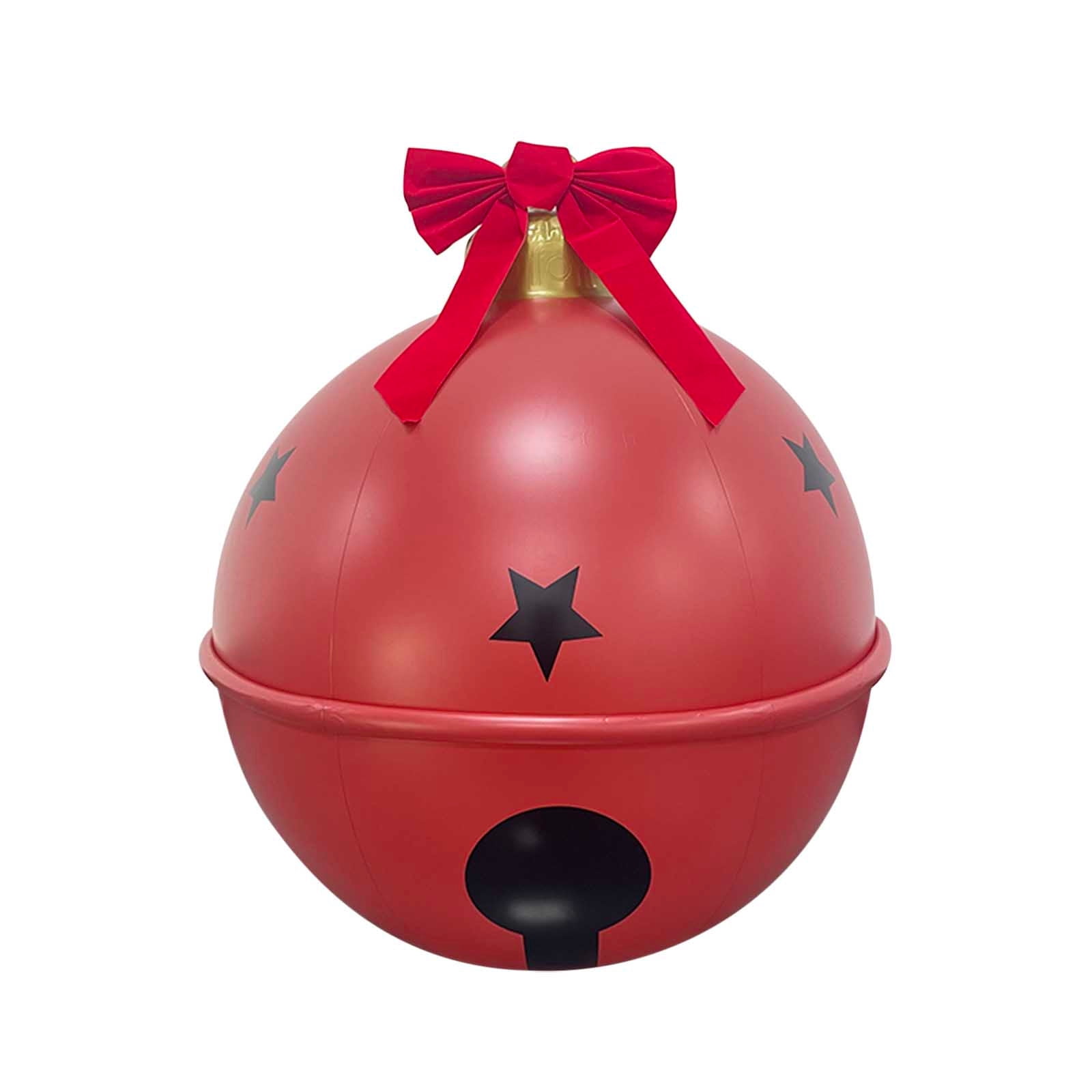 Luoshdecor Christmas Inflatable Bell Ball,Winter Christmas Inflatable ...
