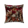 thumbnail image 1 of Luoshdecor Christmas Nativity Scene Pillow Covers, Holy Night Angel Red Throw Pillow Cases,Winter Holiday Decoration for Sofa Couch Patio 18x18in, 1 of 6