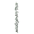 thumbnail image 1 of Luoshdecor Christmas Norfolk Pine Garland , 70.8 in Artificial Realistic Winter Greenery Snow Flocked Pine Garland for Fireplace Indoor Home Christmas Decoration, 1 of 9