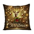 thumbnail image 1 of Luoshdecor Christmas Pillow Cover ,Xmas Gift,Christmas Theme Winter Decorative Throw Pillowcase for Indoor Bedroom Couch Decor 18X18 in, 1 of 6