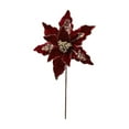 thumbnail image 1 of Luoshdecor Christmas Poinsettia Picks,Artificial Silk Glitter Sequin Flower Branches for Xmas Tree Wreath Vase Table Centerpiece 7.9 in, 1 of 6
