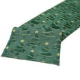 thumbnail image 1 of Luoshdecor Christmas Table Runner,Green Winter Christmas Tree Jacquard Table Runner, for Dining/Parties/Holiday Decor 13.8x55 in, 1 of 8