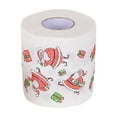 thumbnail image 1 of Luoshdecor Christmas Toilet Roll Paper,Novelty Toilet Paper Funny Gag Gift for Christmas Party Favors, 1 of 6