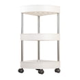 thumbnail image 1 of Luoshdecor Corner Shower Caddy Stand with Wheels, Multi Tier Plastic Standing Shower Organizer Bedroom,Bathroom,Kitchen, 1 of 6