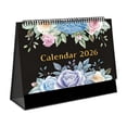 thumbnail image 1 of Luoshdecor Desk Calendar 2026-2027, Standing Flip Calendar, 6.9" x 6.3", Jan 2026 - Dec 2026, Thick Paper 12 Monthly Yearly Desktop Calendar, for Home Office, 1 of 8