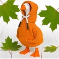 thumbnail image 1 of Luoshdecor Desk Goose Outfits, Mini Tabletop Goose Hoodies Costume for Table Porch Garden Goose Statue Key Holder Clothes, 1 of 3