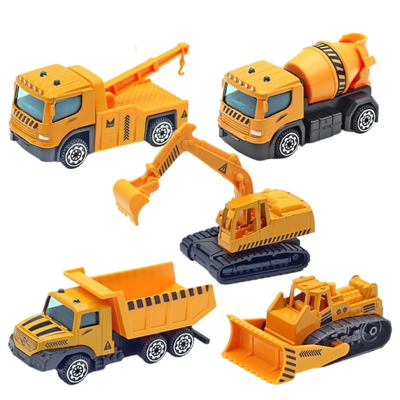 Luoshdecor Engineering Car Toys & Emergency Vehicles Set of 5,Birthday Gift for Birthday Gift