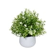 thumbnail image 1 of Luoshdecor Fake Plants Artificial Potted Plants Faux Greenery Gypsophila for Outdoor Porch Planters, Wedding, Garden Decoration, 1 of 6