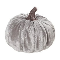 Luoshdecor Fall Pumpkins Vintage Velvet Artificial Pumpkins for Assorted Sizes Fall Harvest Halloween Decorations Holiday Table Decor Farmhouse