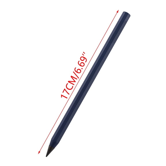 Luoshdecor Forever Pencil, Metal Alloy Writing Instrument Office Inkless Pencils for Writing & Drawing