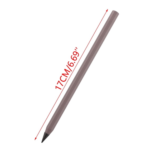 Luoshdecor Forever Pencil, Metal Alloy Writing Instrument Office Inkless Pencils for Writing & Drawing