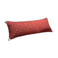 thumbnail image 1 of Luoshdecor Full Body Pillow Soft,Woven Textured Grid Cushion Cozy Modern Farmhouse Vintage Pillowcase for Couch, Sofa, Bed ,Living Room, 1 of 7