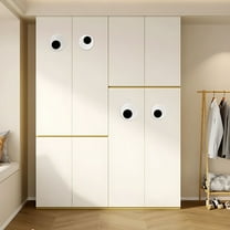 Luoshdecor Giant Wiggle Eyes,Self Adhesive Black White Googly Eyes DIY for Halloween Thanksgiving Tree Decor