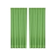thumbnail image 1 of Luoshdecor Green Sheer Curtains,52x84 in Lightweight Window Sheer Curtains for Kitchen Bedroom Living Room Sunlight Filtering, 1 of 6