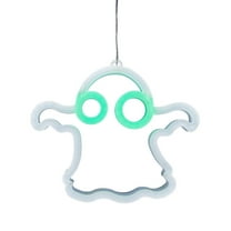 Luoshdecor Halloween Ghost LED Window Lights ,Cute Ghost Light Halloween Decoration for Wall Decor, for Window Door