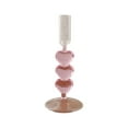 thumbnail image 1 of Luoshdecor Heart Glass Candle Holders for Valentine's Day,Taper Candle Holders for Centerpieces Decoration, 1 of 6