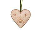 thumbnail image 1 of Luoshdecor Heart Shaped Hanging Ornaments，Valentine Burgundy Heart Decoration for Garlands & Wedding Décor, 1 of 1