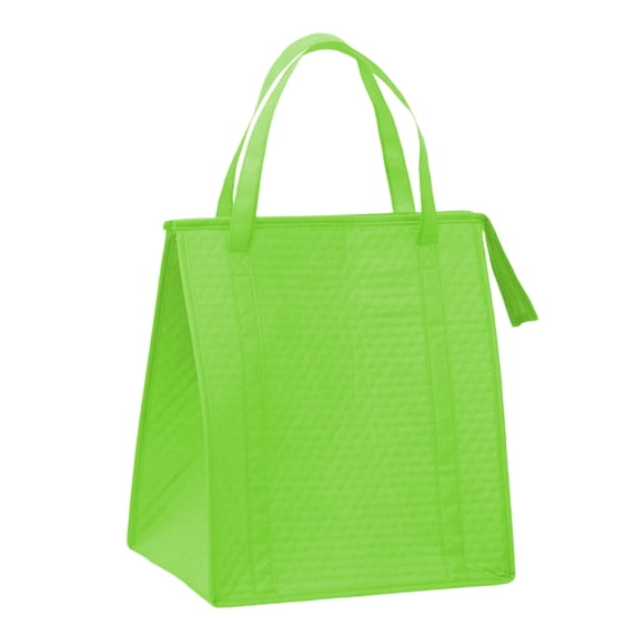 Luoshdecor Insulated Shopping Bags For Groceries ,Reusable Cooler Bags with Zipper for Hot or Cold Food